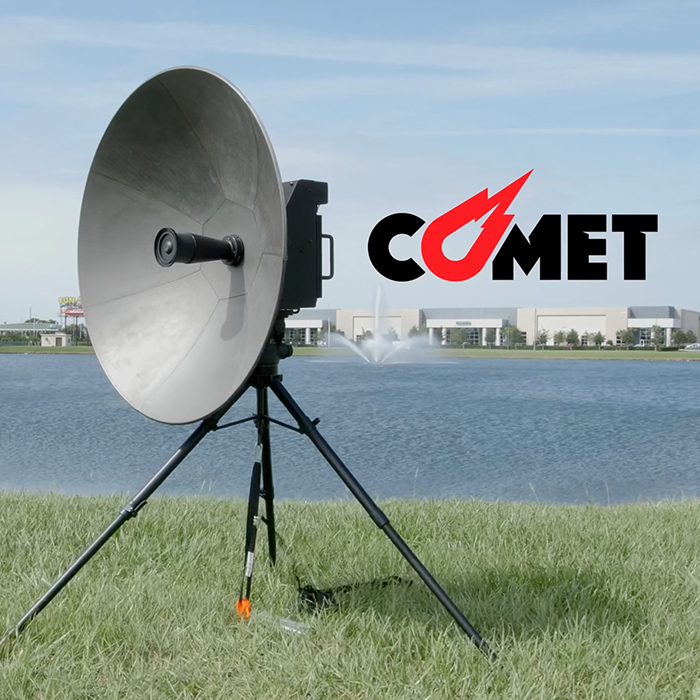 COMET Compact OvertheHorizon Transportable Terminal Comtech